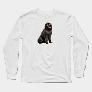 NewNewfoundland Dog (black) - Just the Dog Long Sleeve T-Shirt